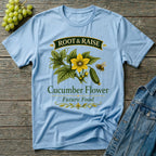 Cucumber Flower Future Food Gardening T-Shirt
