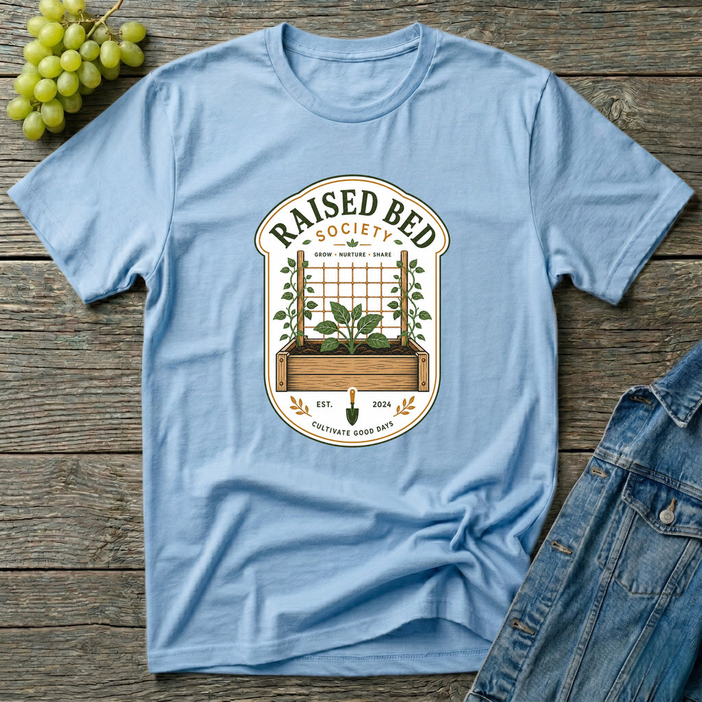 Raised Bed Society Gardening T-Shirt