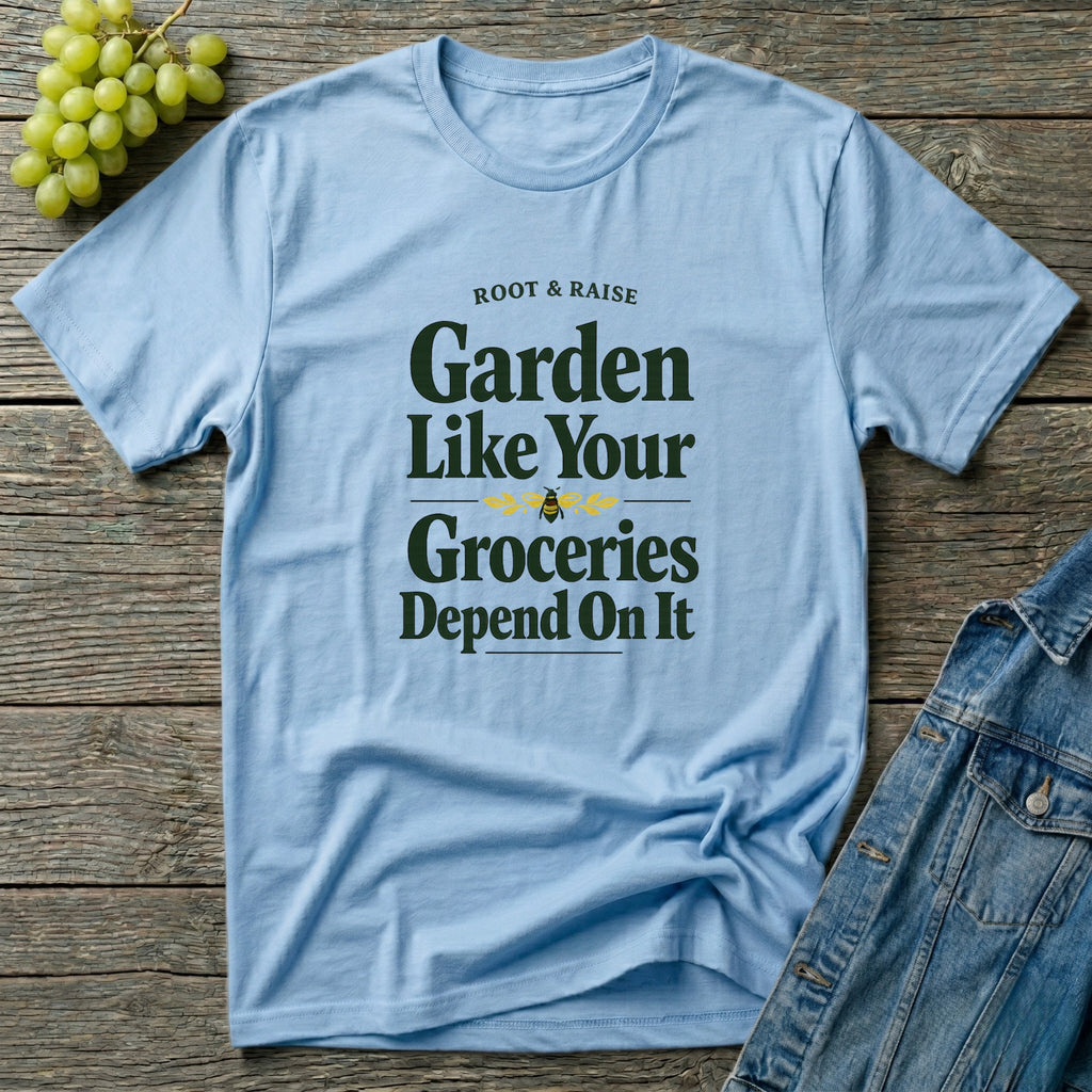 Garden Like Your Groceries Depend On It T-Shirt