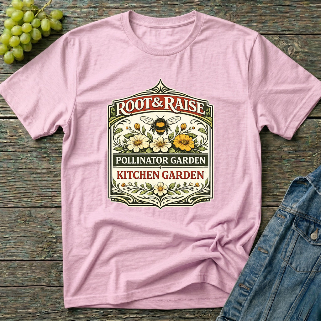 Pollinator Garden Kitchen Garden T-Shirt - Vintage