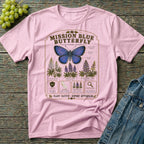 Mission Blue Butterfly Shirt – Native Pollinator Field Guide Tee
