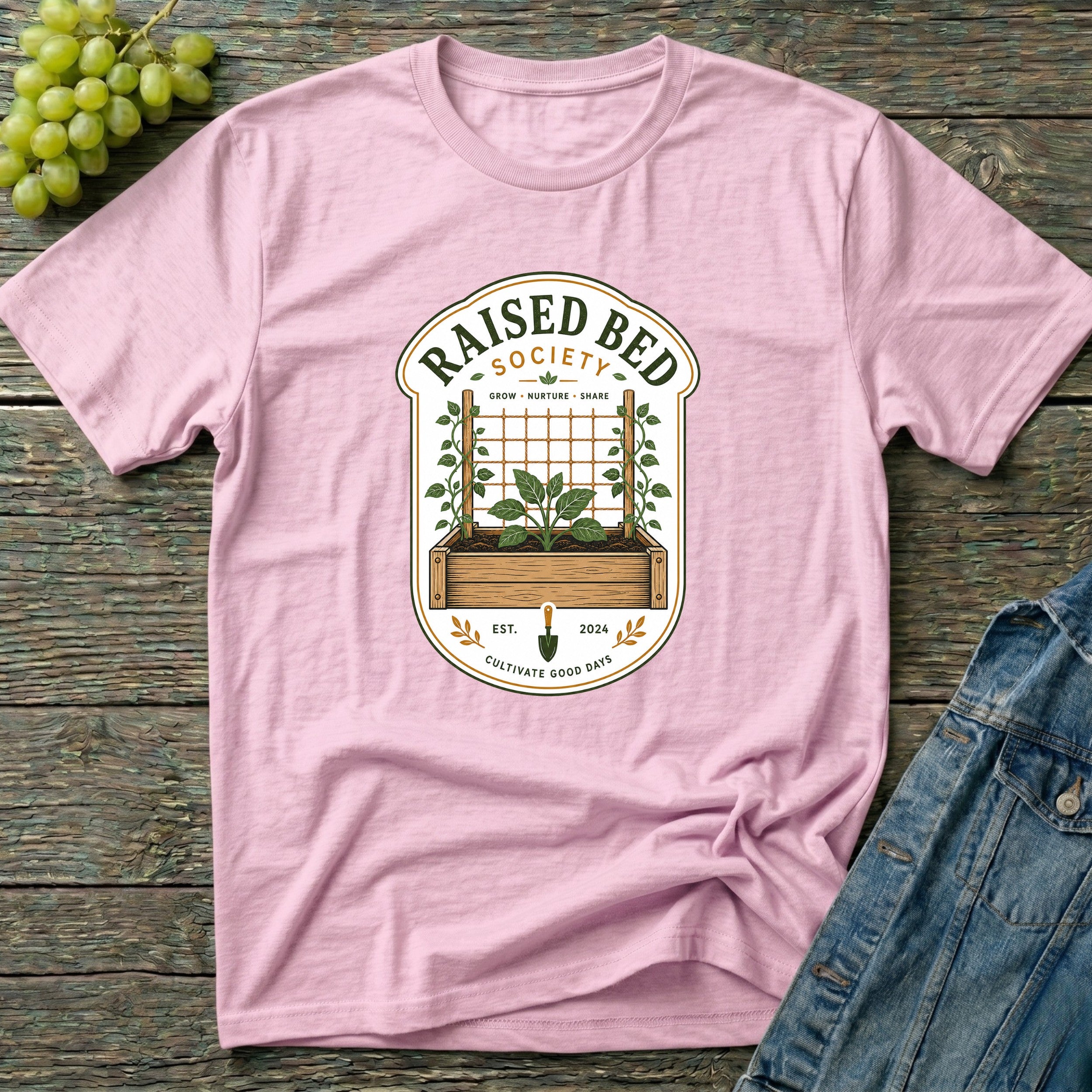 Raised Bed Society Gardening T-Shirt