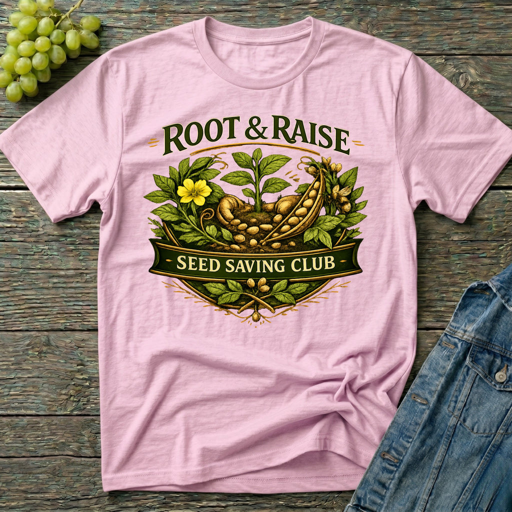Seed Saving Club Gardening T-Shirt