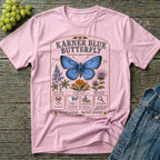 Karner Blue Butterfly Field Guide T-Shirt