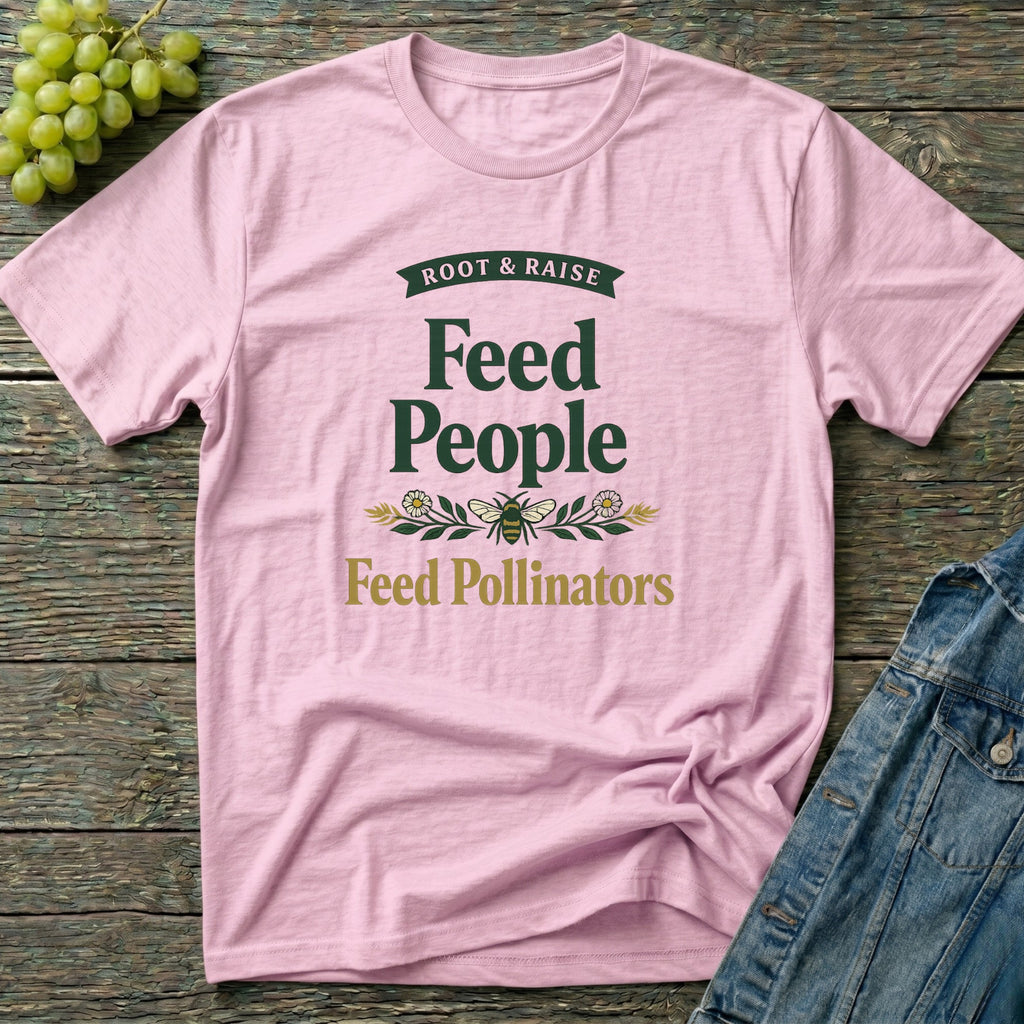 Feed People Feed Pollinators T-Shirt - Vintage