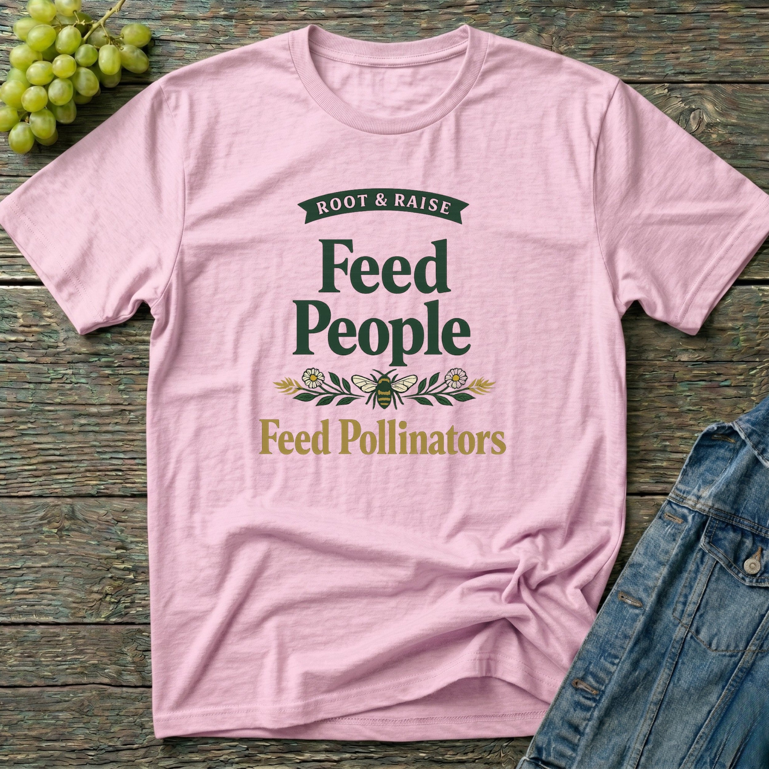 Feed People Feed Pollinators T-Shirt - Vintage