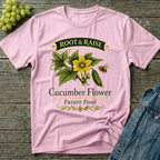 Cucumber Flower Future Food Gardening T-Shirt