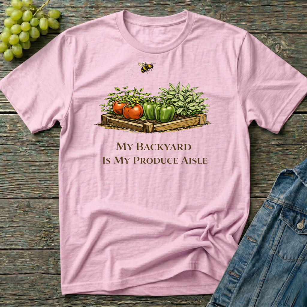 My Backyard Is My Produce Aisle Vintage T-Shirt
