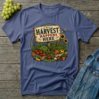 Harvest Happens Here Gardening T-Shirt