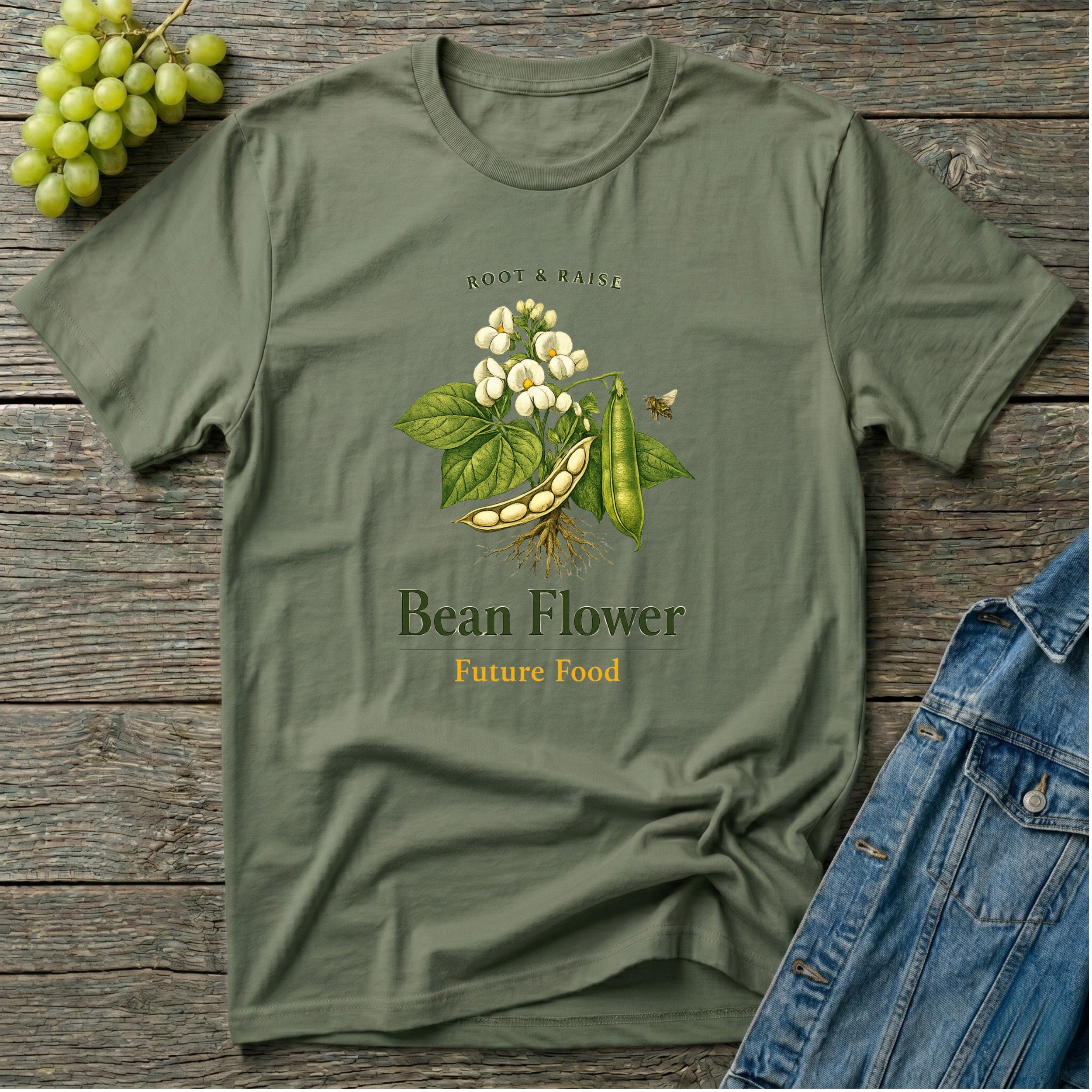 Bean Flower Future Food T-Shirt