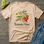 Tomato Vine Pollinated by Bees Gardening T-Shirt