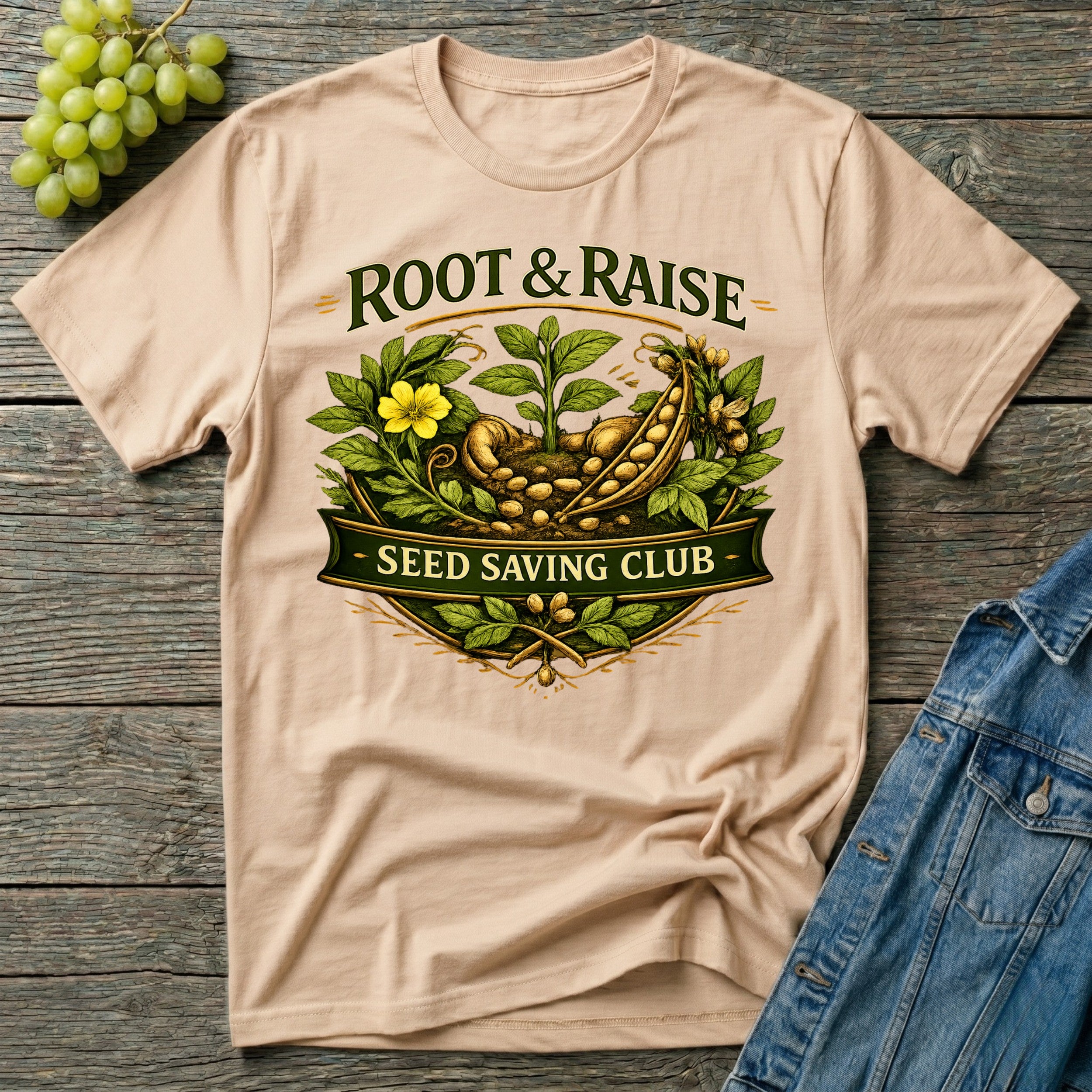 Seed Saving Club Gardening T-Shirt