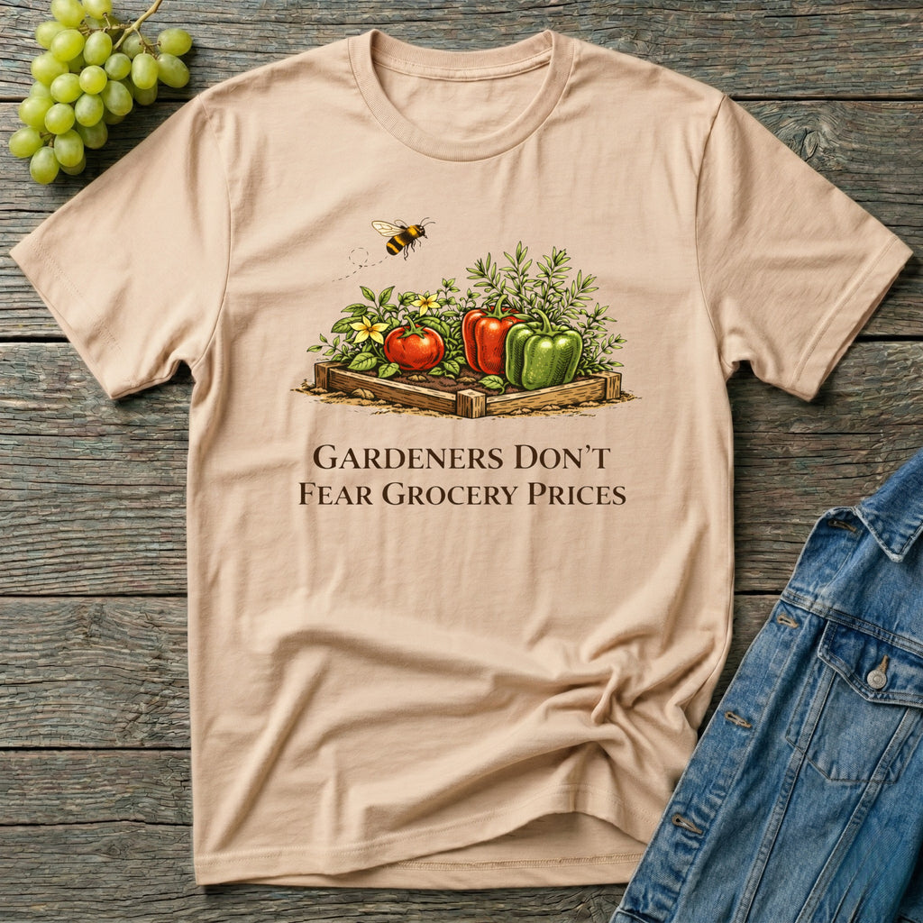 Gardeners Don't Fear Grocery Prices T-Shirt