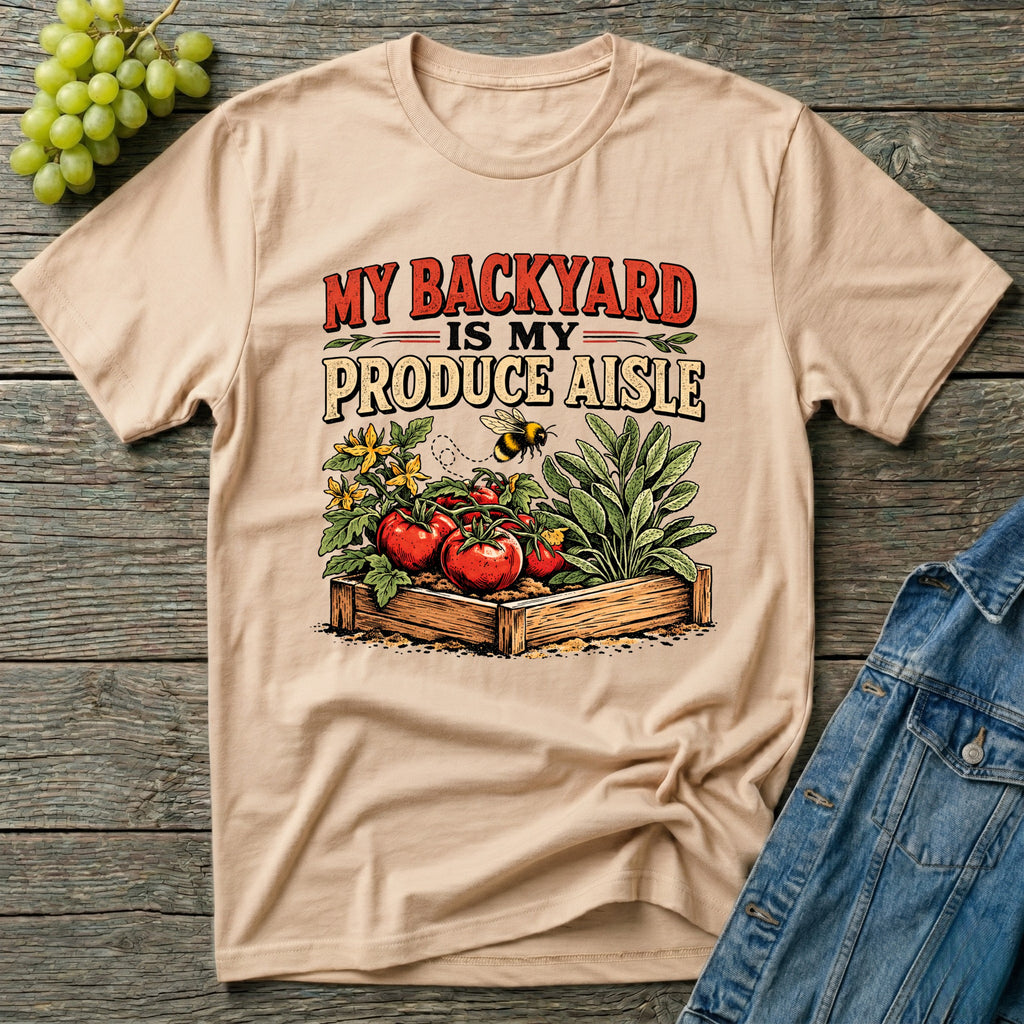My Backyard Is My Produce Aisle T-Shirt