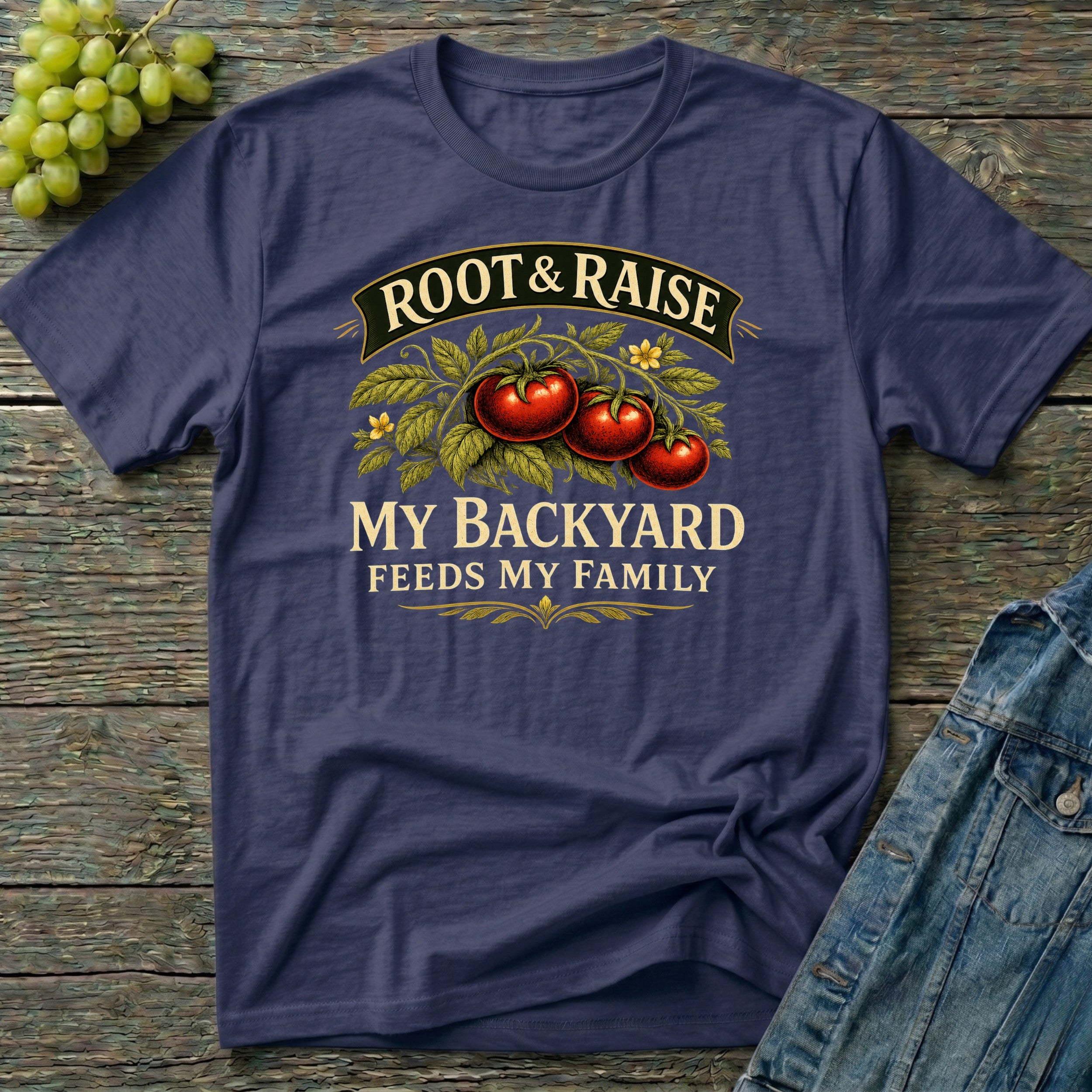 My Backyard Feeds My Family Gardening T-Shirt