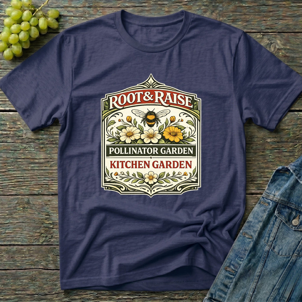 Pollinator Garden Kitchen Garden T-Shirt - Vintage
