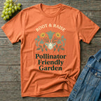 Pollinator Friendly Garden T-Shirt - Sketch