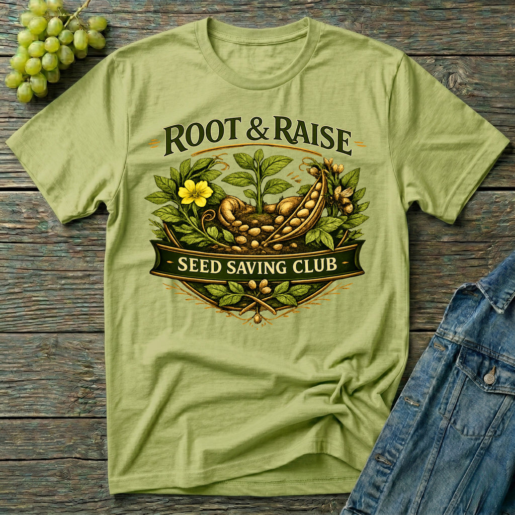 Seed Saving Club Gardening T-Shirt
