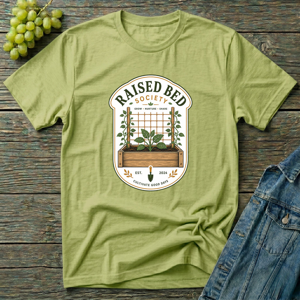 Raised Bed Society Gardening T-Shirt
