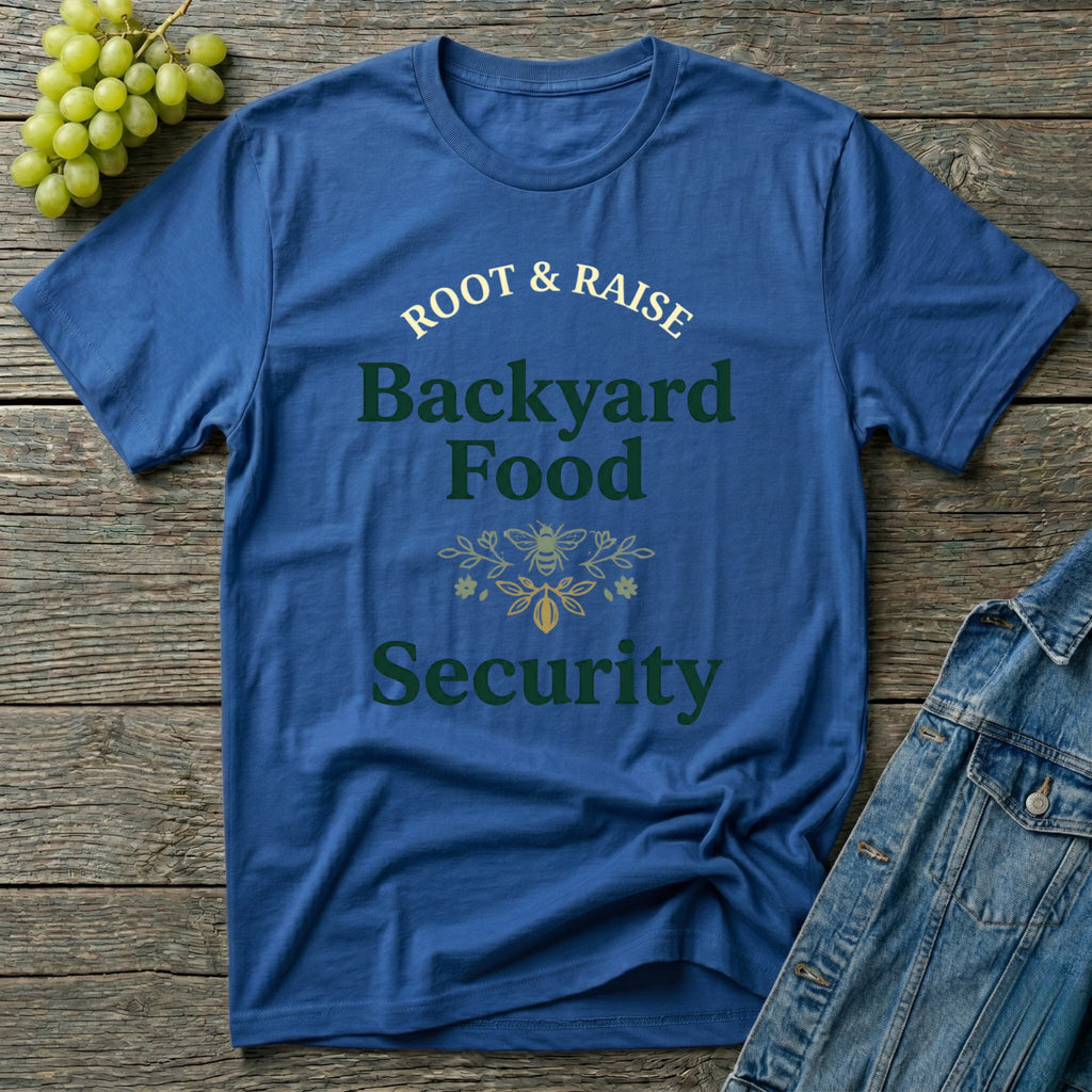 Backyard Food Security T-Shirt - Bold