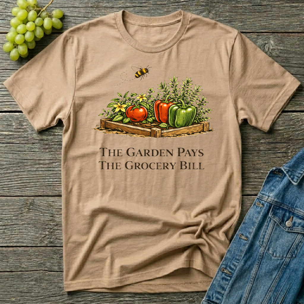 The Garden Pays The Grocery Bill T-Shirt