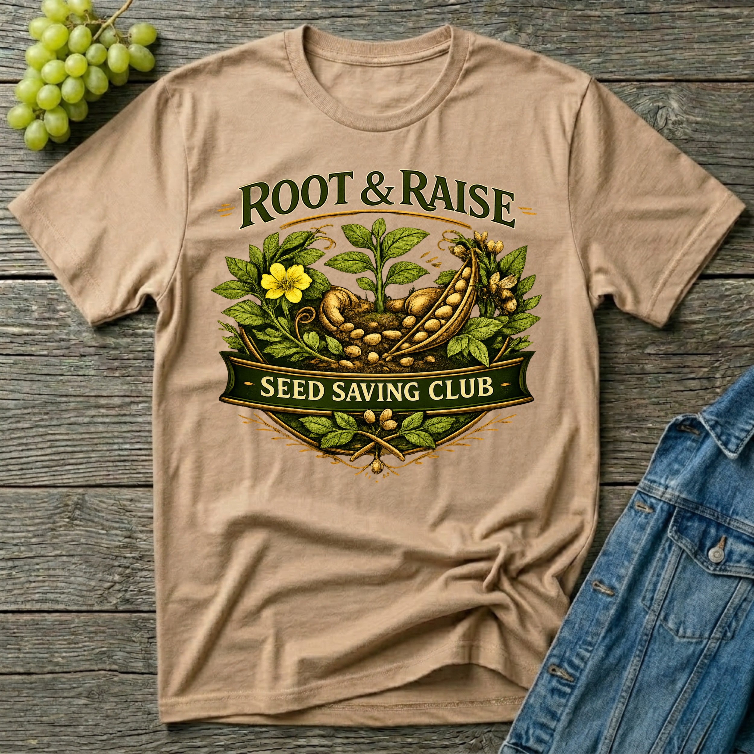 Seed Saving Club Gardening T-Shirt