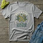 Grow Food Save Seeds T-Shirt - Vintage
