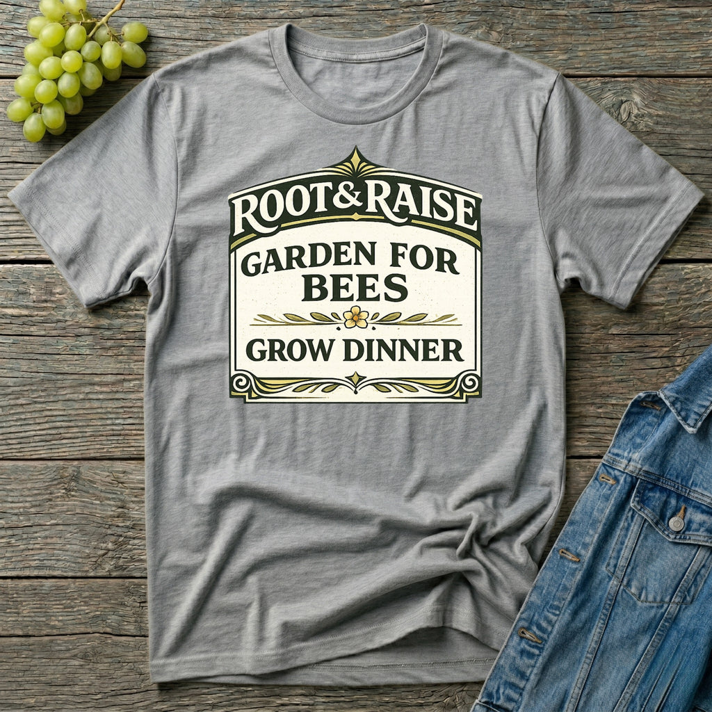 Garden For Bees Grow Dinner T-Shirt