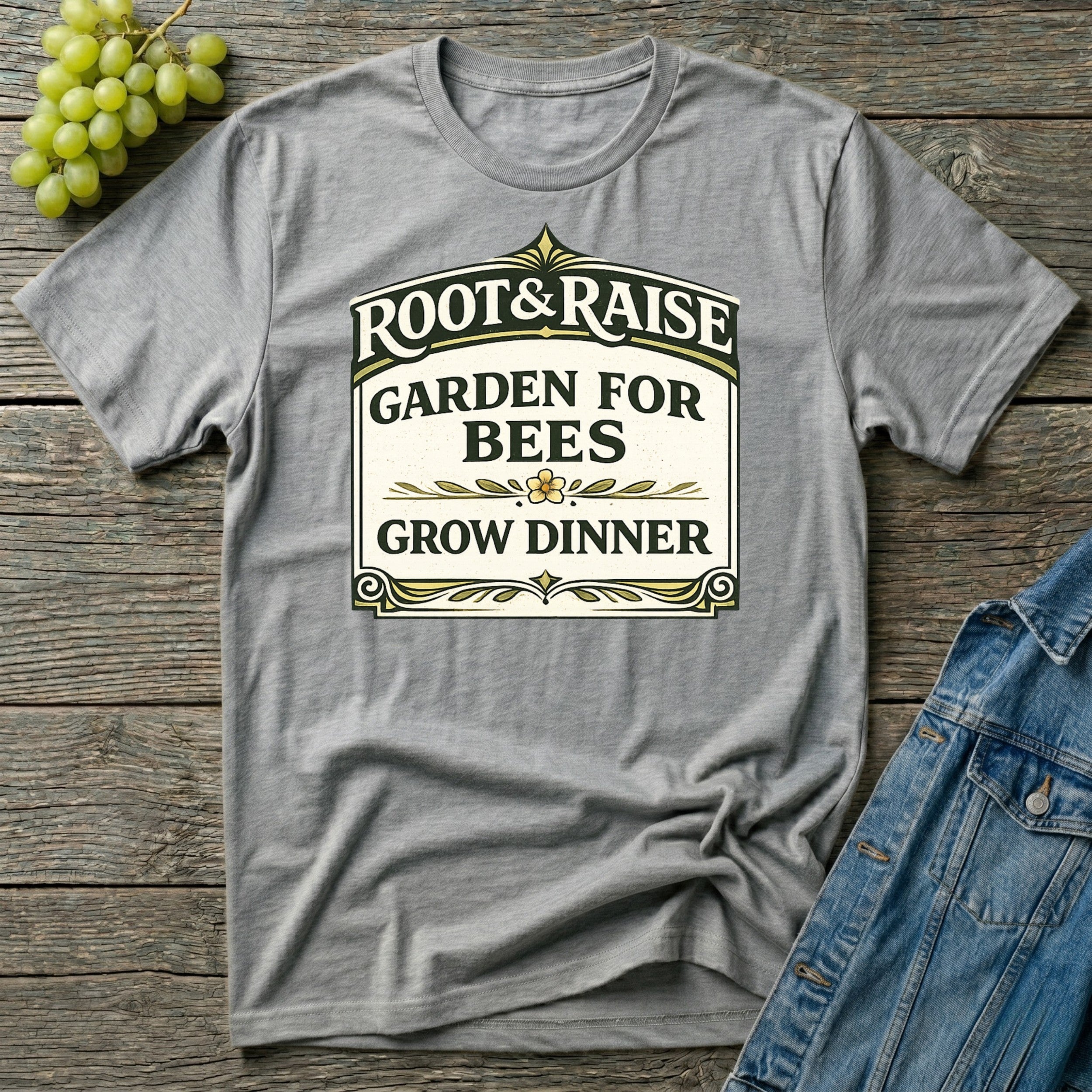 Garden For Bees Grow Dinner T-Shirt