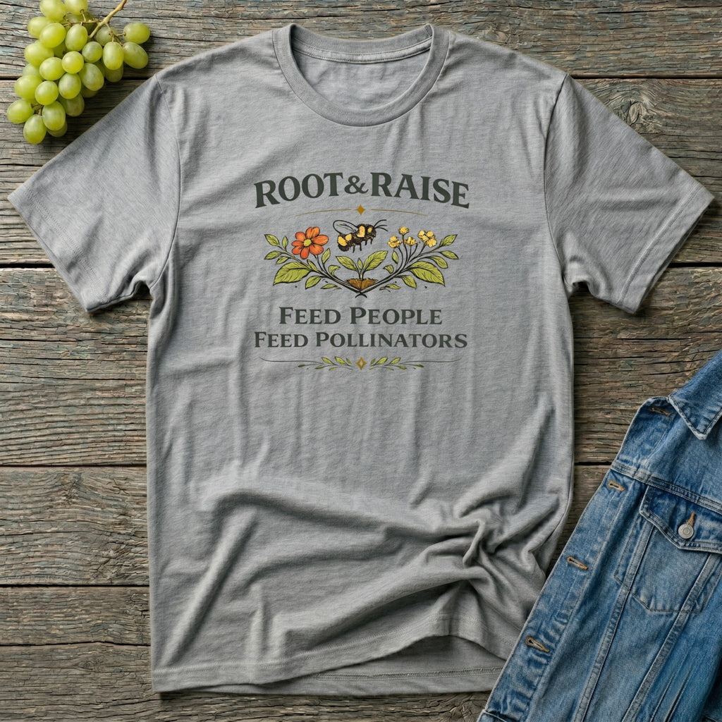 Feed People Feed Pollinators T-Shirt