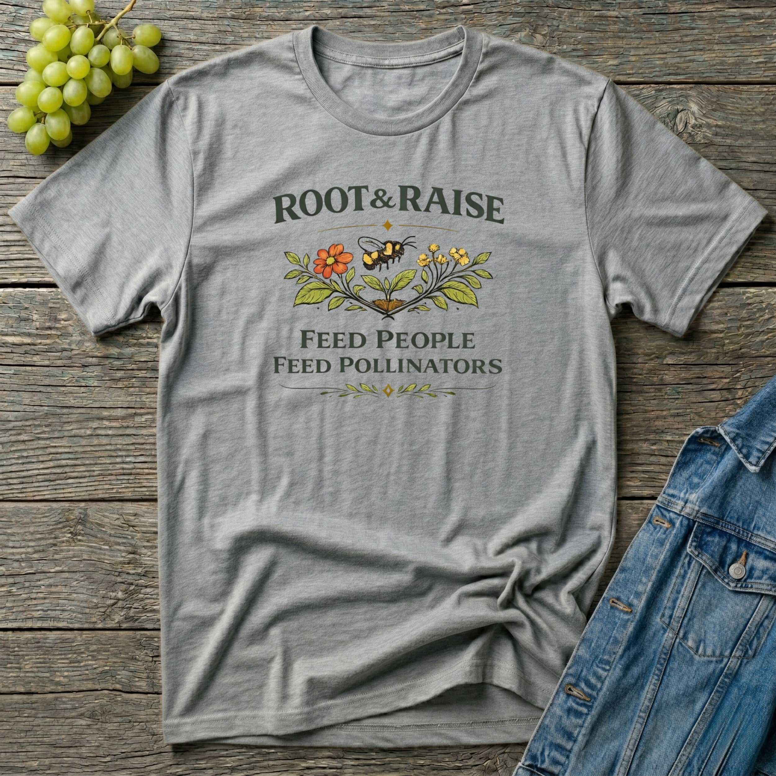 Feed People Feed Pollinators T-Shirt