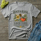 Grow Food Feed Pollinators Art T-Shirt