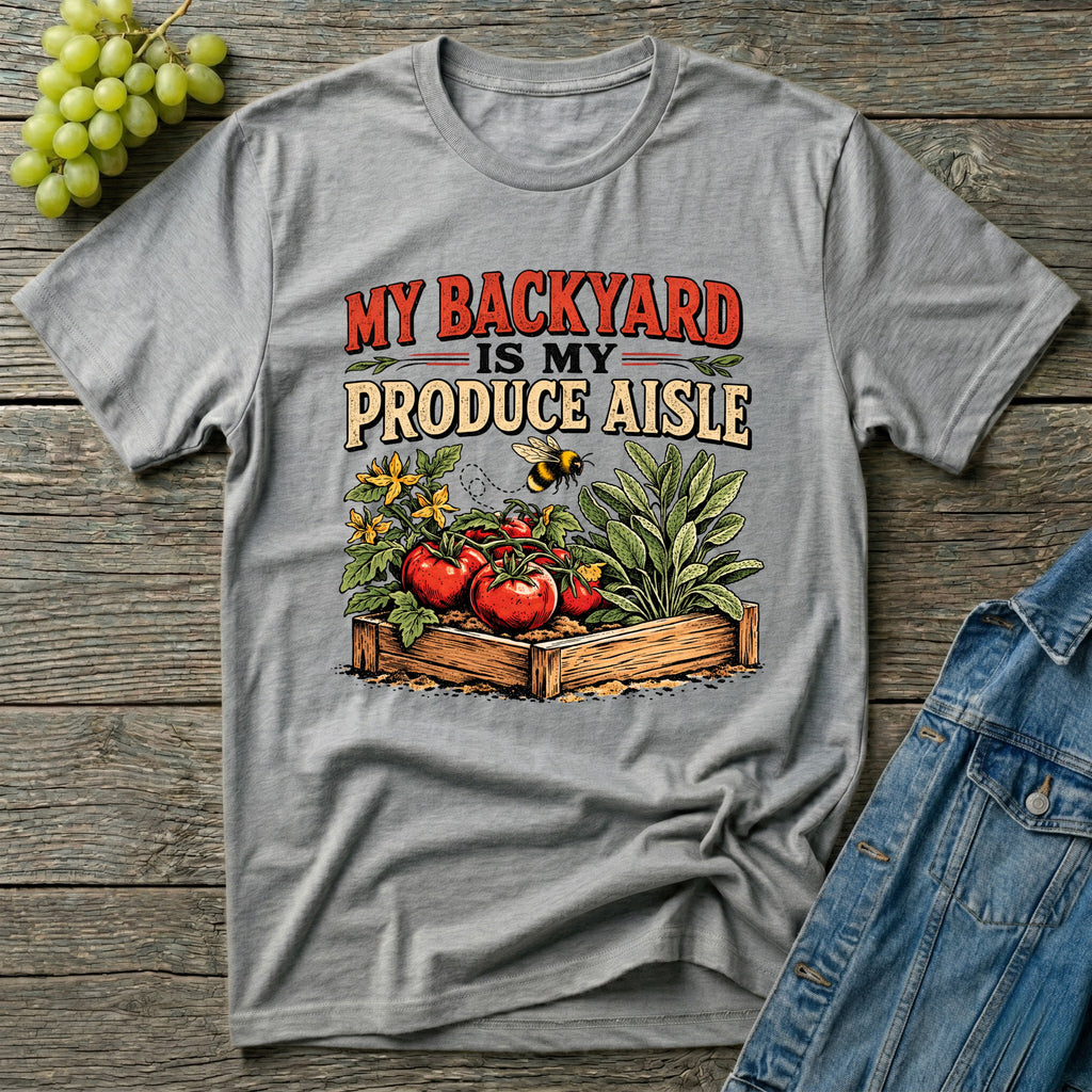 My Backyard Is My Produce Aisle T-Shirt
