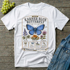Karner Blue Butterfly Field Guide T-Shirt