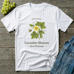 Cucumber Blossom Bees Welcome T-Shirt