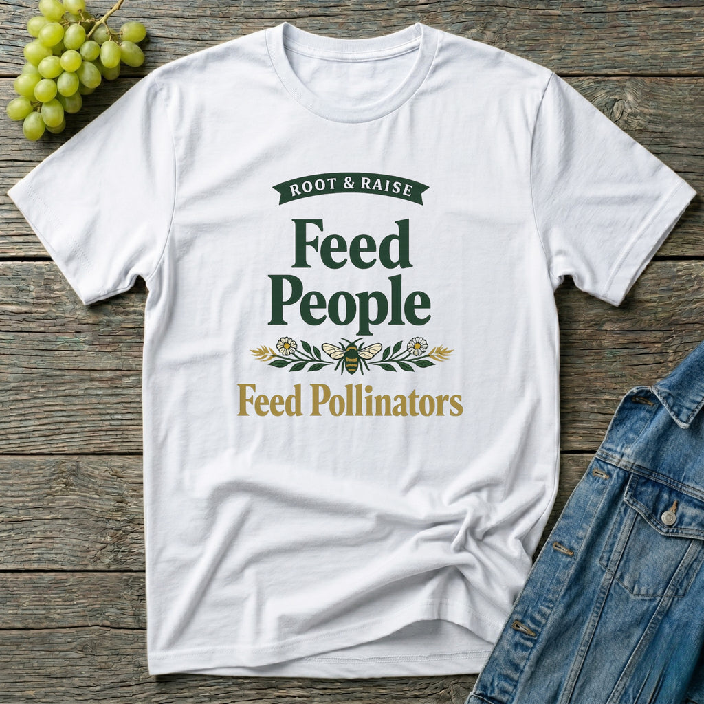 Feed People Feed Pollinators T-Shirt - Vintage