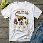 American Bumble Bee Field Guide T-Shirt