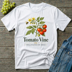 Tomato Vine Pollinated by Bees Gardening T-Shirt