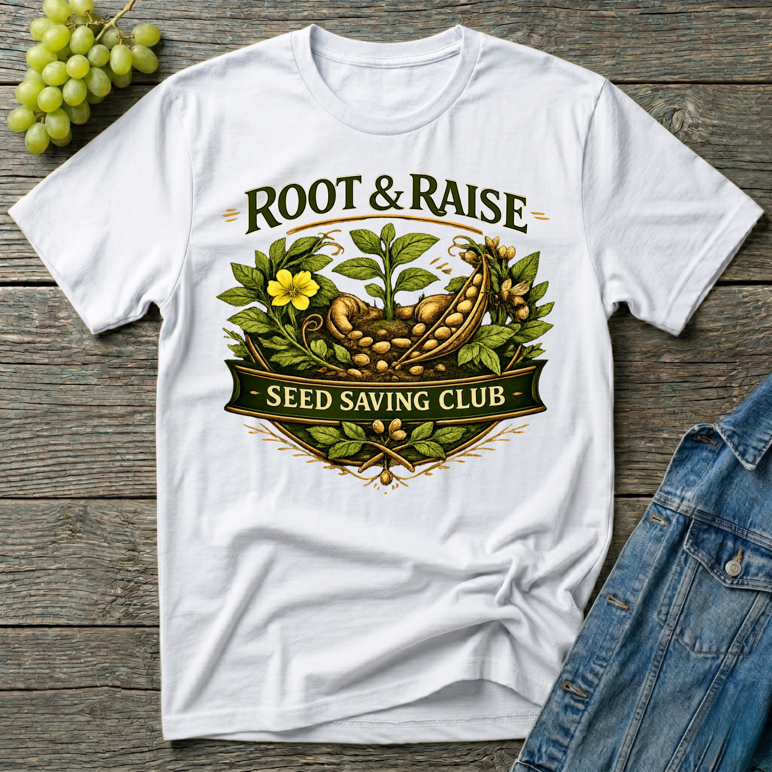 Seed Saving Club Gardening T-Shirt