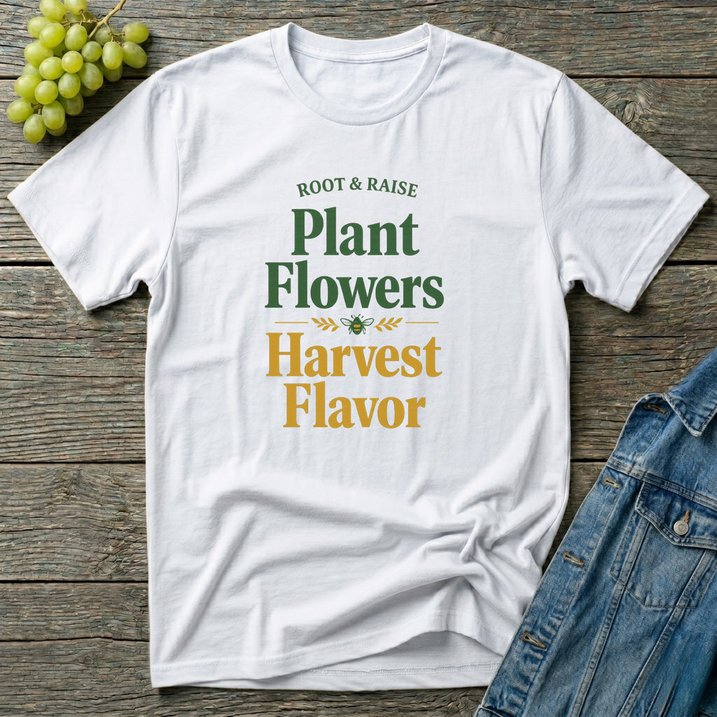 Plant Flowers Harvest Flavor T-Shirt