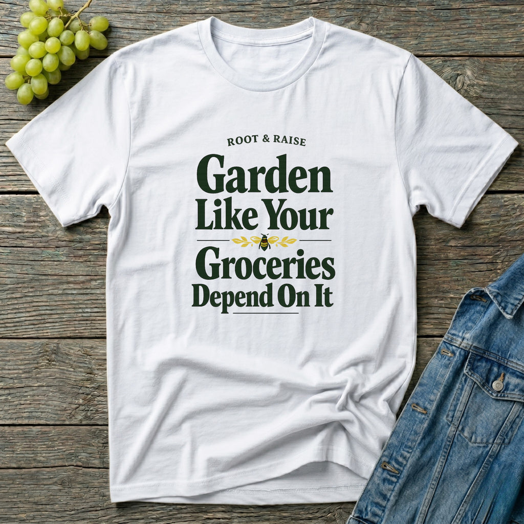 Garden Like Your Groceries Depend On It T-Shirt