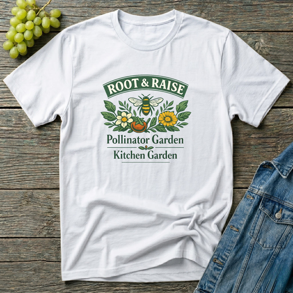 Pollinator Garden Kitchen Garden T-Shirt