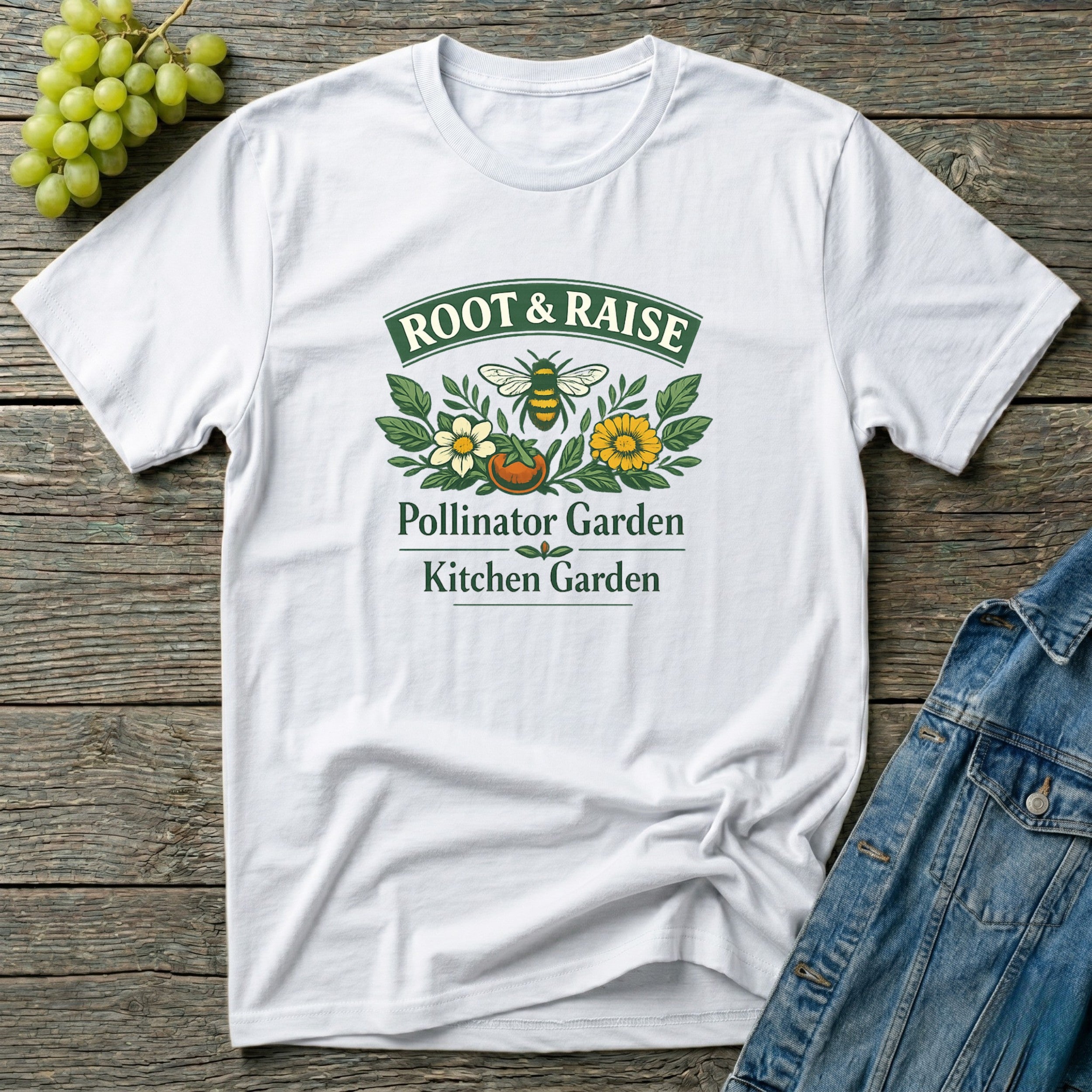 Pollinator Garden Kitchen Garden T-Shirt