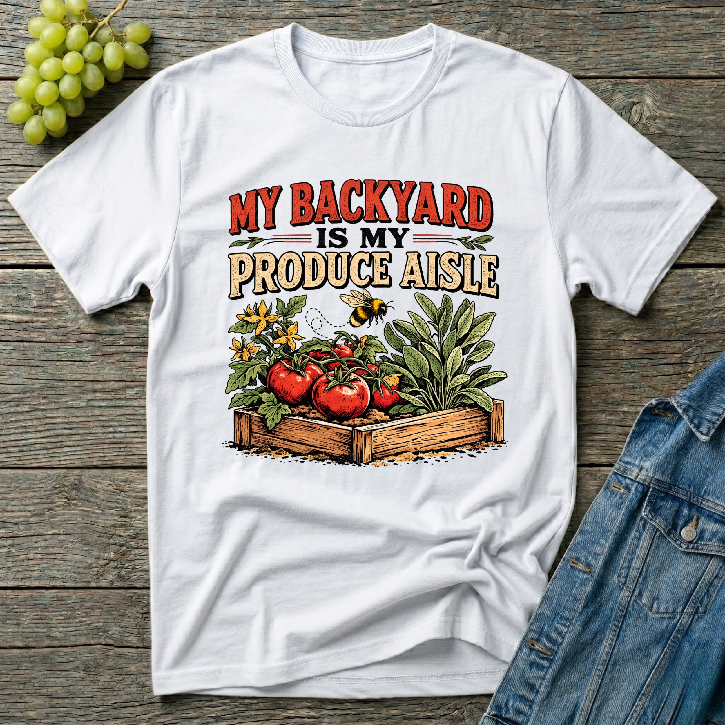 My Backyard Is My Produce Aisle T-Shirt